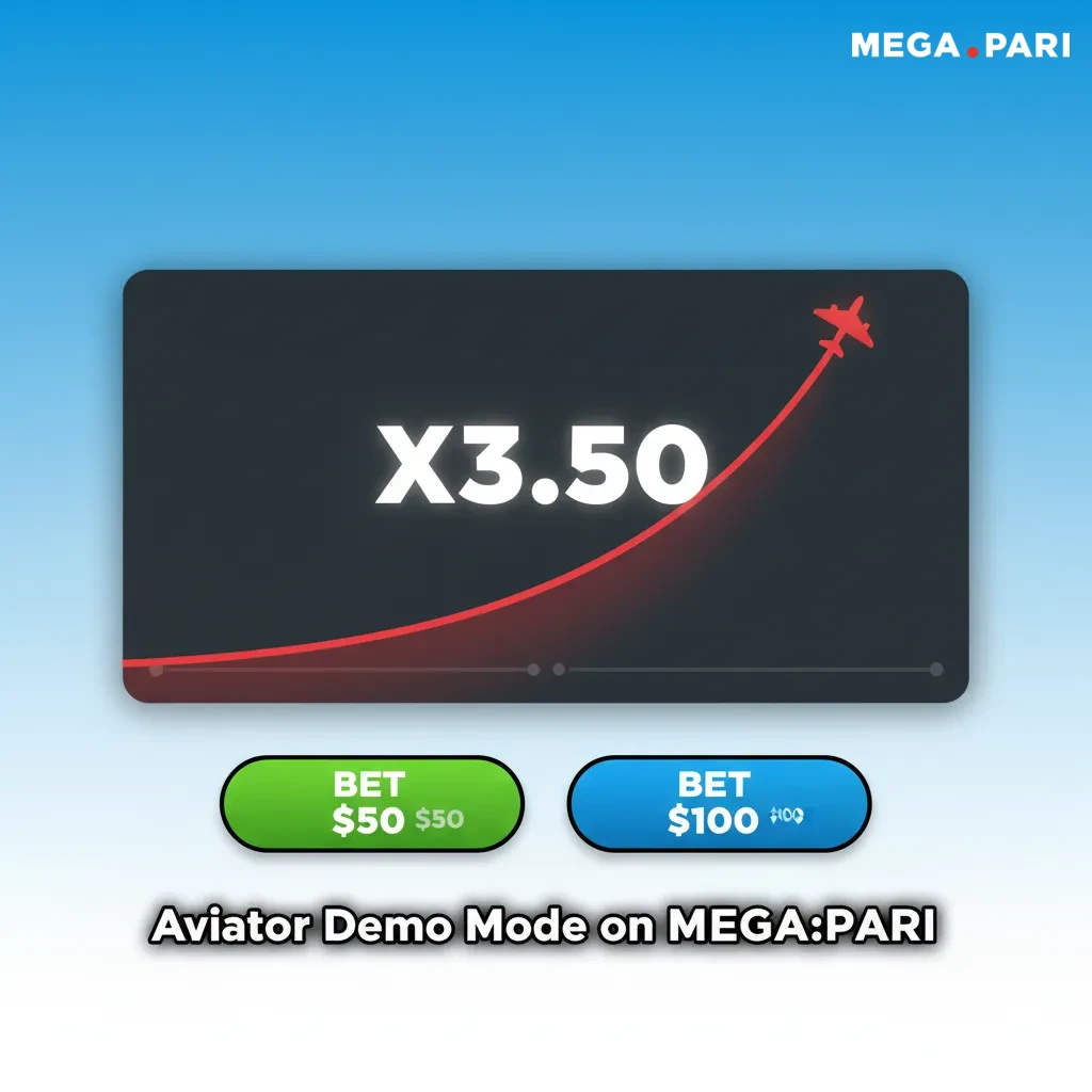 Aviator demo on MegaPari: practice free with virtual credits, test timing, auto cashout, bet sizing before betting.